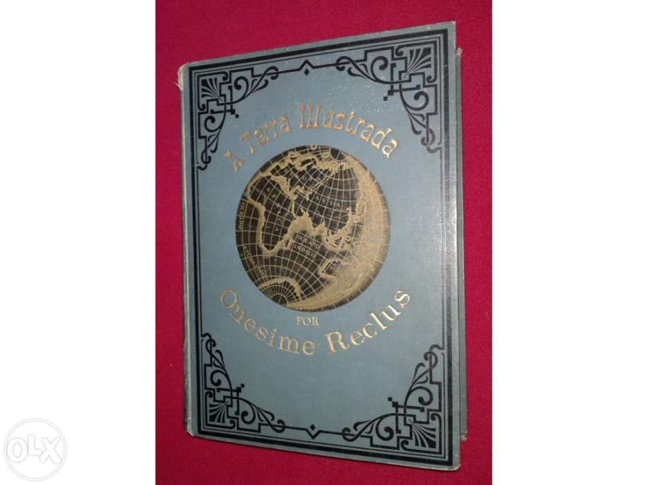 Livro Antigo A Terra Illustrada Companhia Nacional Editora