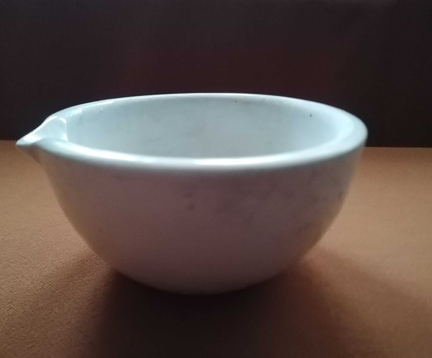 Miska,misa ceramiczna 500ml. Chodzież.Naczynie laboratoryjne grube.