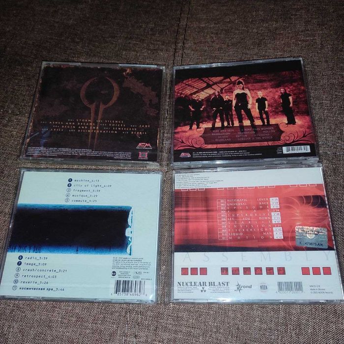 Theatre Of Tragedy колекція дисків