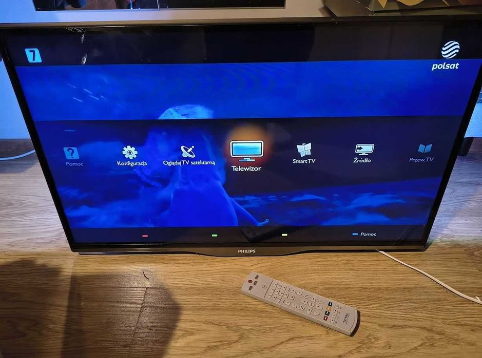 Telewizor 32 cale Philips 32PFL5008K Ambilight z wadą matrycy