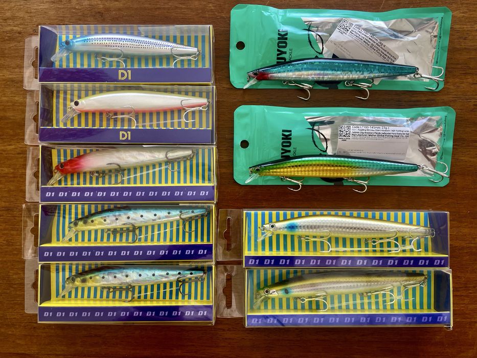 Amostras para Pesca ao Spinning