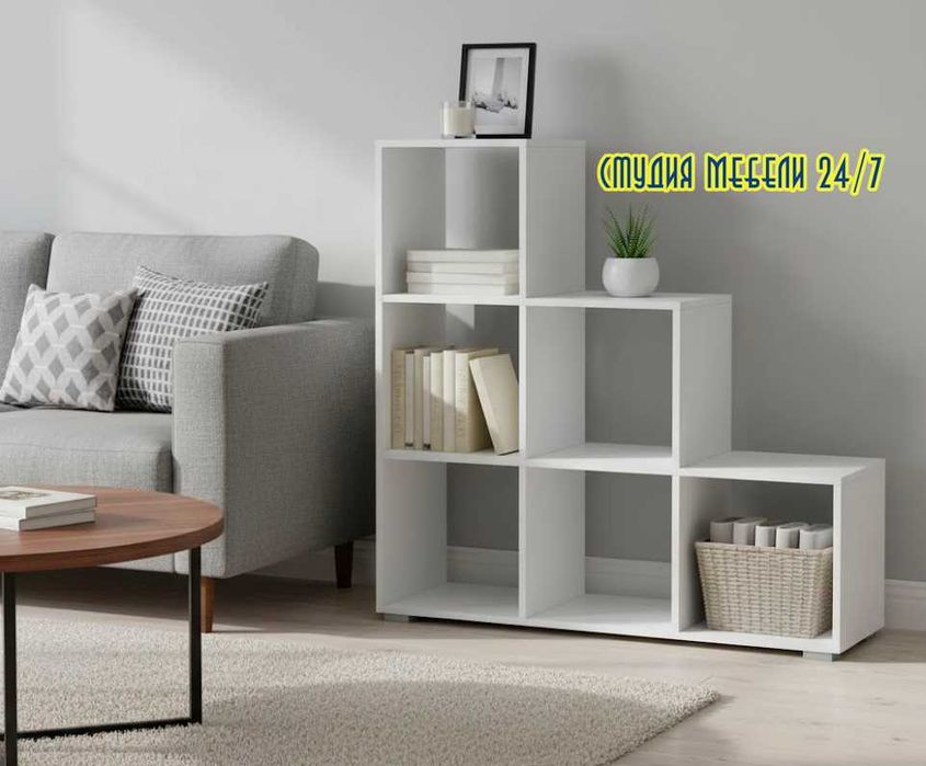 ХИТ ПРОДАЖ! Стеллаж ДСП на 6 или 10 ячеек · Есть доставка и сборка