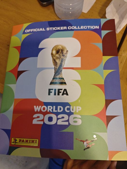 Cadernenta cromos mundial 2026