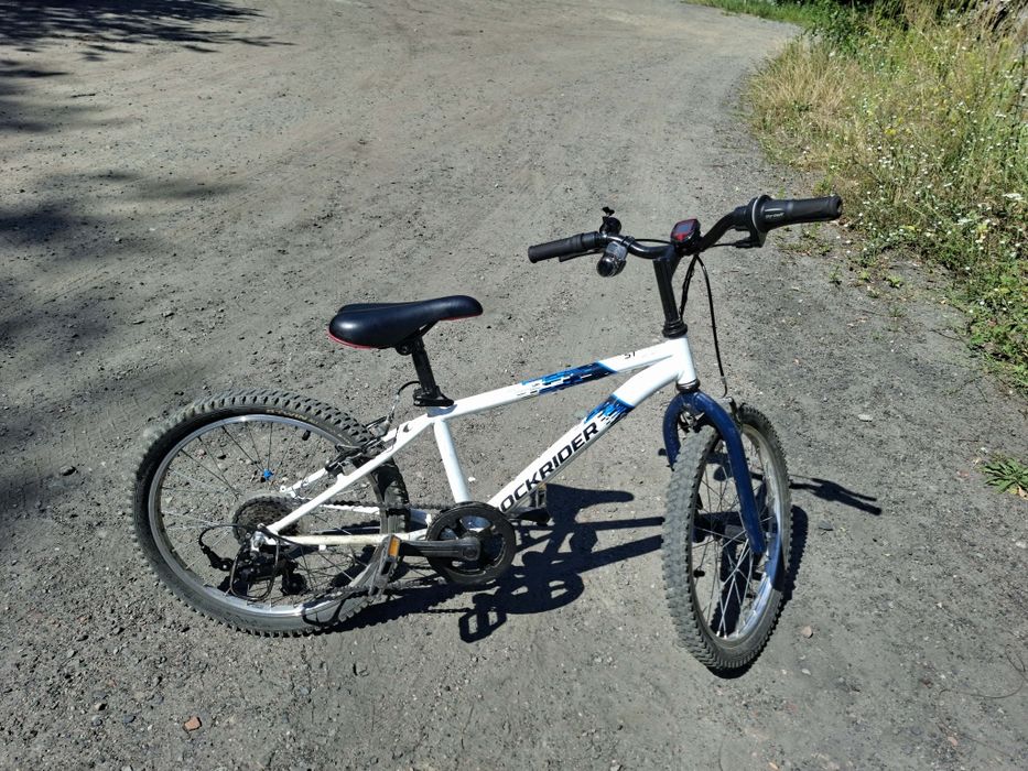 Rower Btwin biały