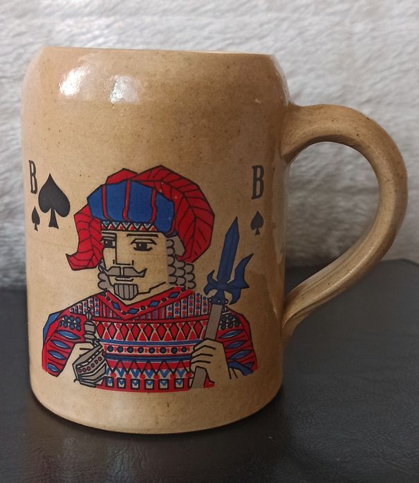 Kufel kamionkowy z wizerunkiem Waleta Pik