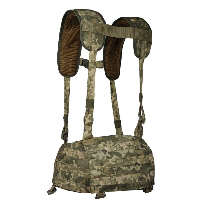 РПС Warbelt Molle ЗСУ. Без підсумків з кишеней під балпакет. Піксель.