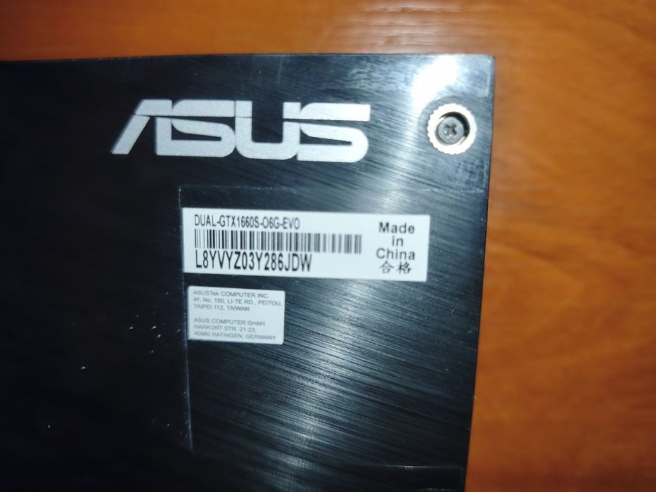 Відеокарта ASUS Dual GTX 1660 SUPER EVO OC 6GB