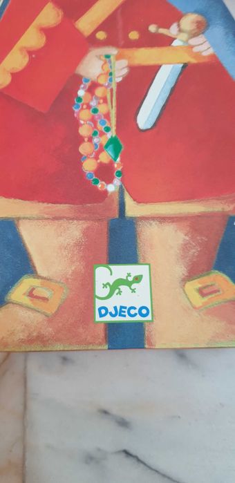 Puzzle Djeco Pirata 36 peças +4 anos