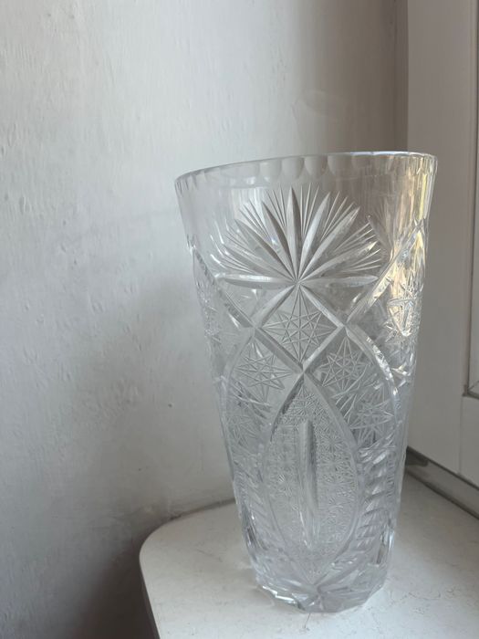 kryształowy wazon