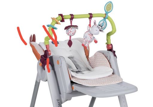 Kit 0 mesi da chicco para cadeira Polly Progress 5 e Polly2Start