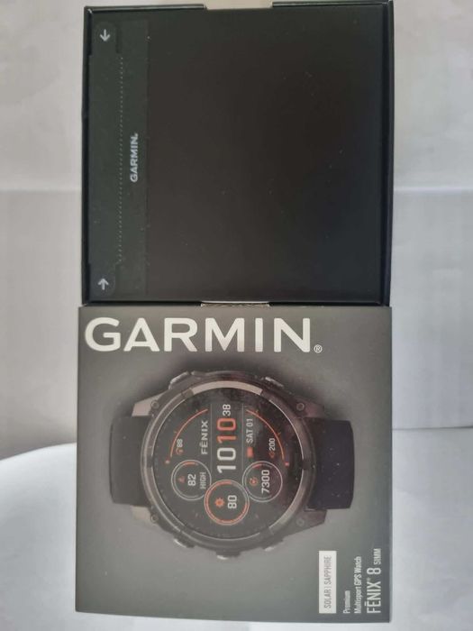 Fenix 8 51mm Solar Sapphire Carbon Grey DLC Titanium