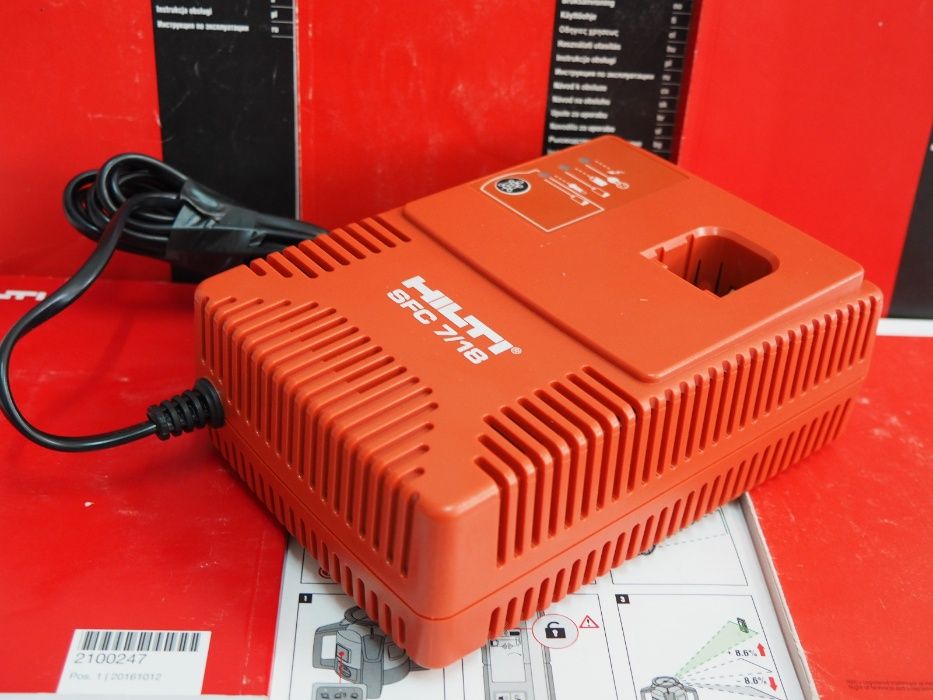 HILTI SFC 7/18 ladowarka do bateria 9,6v,12v,15,6v 18v NI-CD, NI-MH