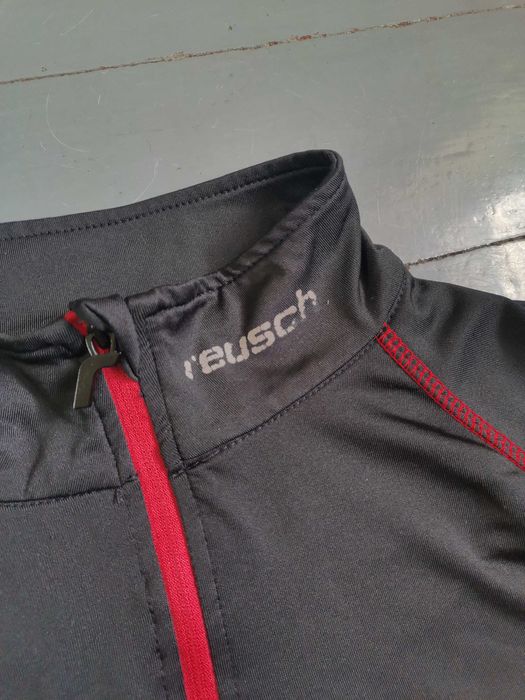 спортивний лонгслів reusch zip велолонгслів бігова кофта чоловіча