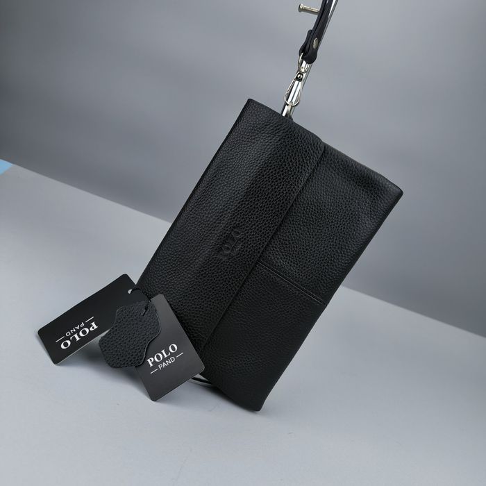 Сумка чоловіча Polo шкіряний клатч мужской кожаный мужская кожаная