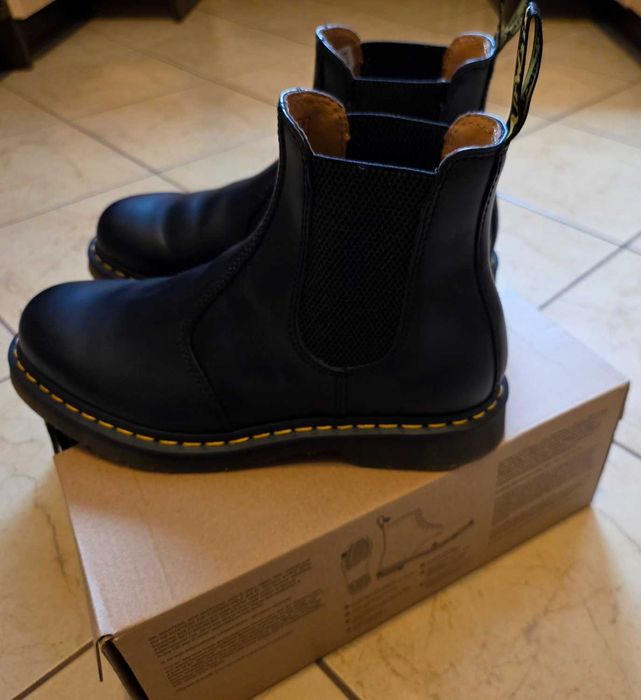 Dr. Martens Sztyblety 2976 Black Smooth 22227001