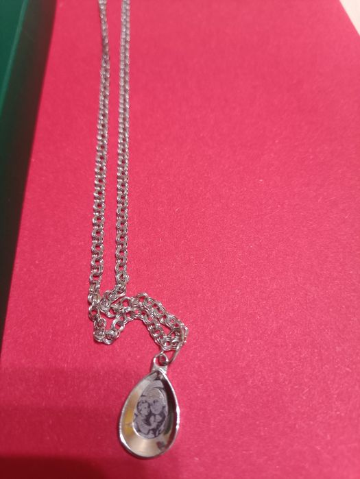 Срібний ланцюжок з Ладонкою