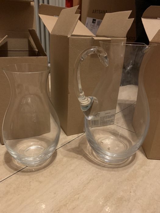 Cristal Bohemia copos / canecas / balde do gelo / decanter
