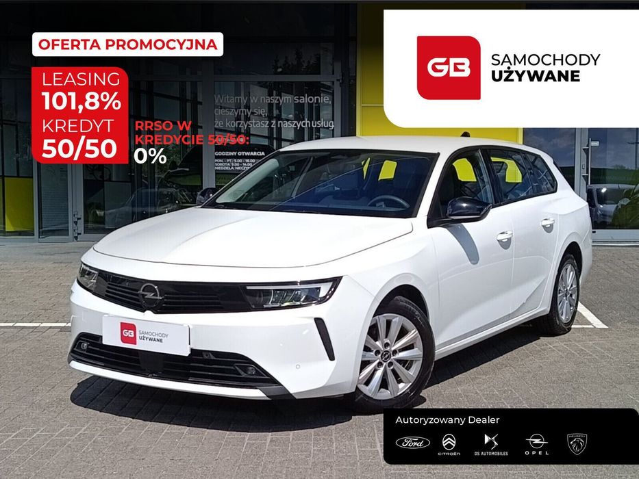 Opel Astra 1.2 110KM MT Edition Czujniki Android Auto Salon PL Serwis ASO Vat23%