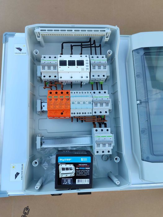 Готовий щиток захисту інвертора 3 фази/ Deye 12...30 кВт AC