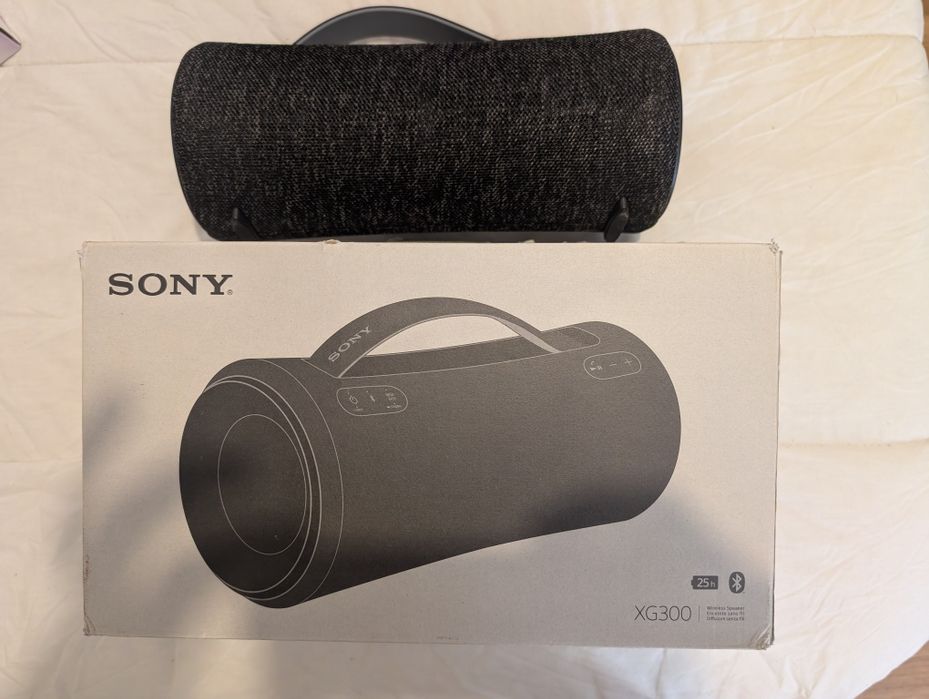 Coluna Bluetooth Portátil Sony SRS-XG300 (Como Nova c/ Caixa)