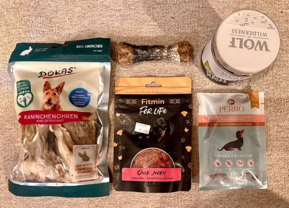Pakiet smaczków / smaczki dla psa –NOWE! SUPER TANIO! Mój ma uczulenie