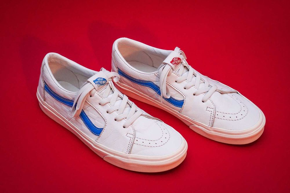 Vans SK8-Low Skórzane Trampki Edycja Limitowana 'Two-Tone' 43 / 28cm