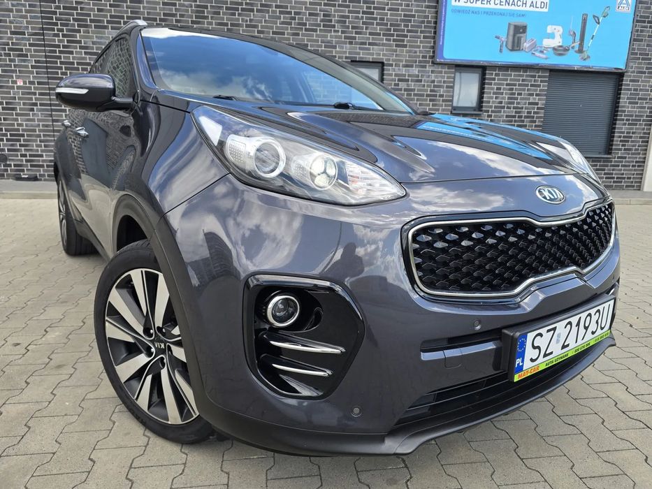 Kia Sportage 1.7 115KM Full Opcja Rej.PL AluR19+Panorama+Skóra+Navi+Kamera Cofania!