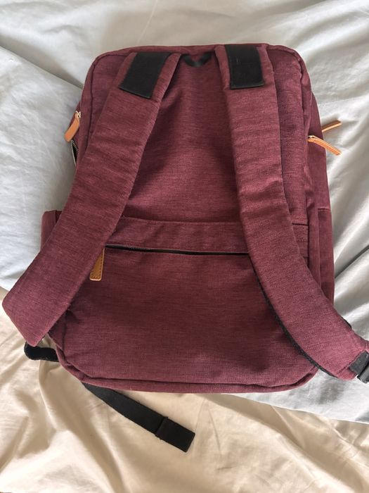 Nordace Siena Smart Backpack Бордовий, 19 л,USB для подорожів та міста