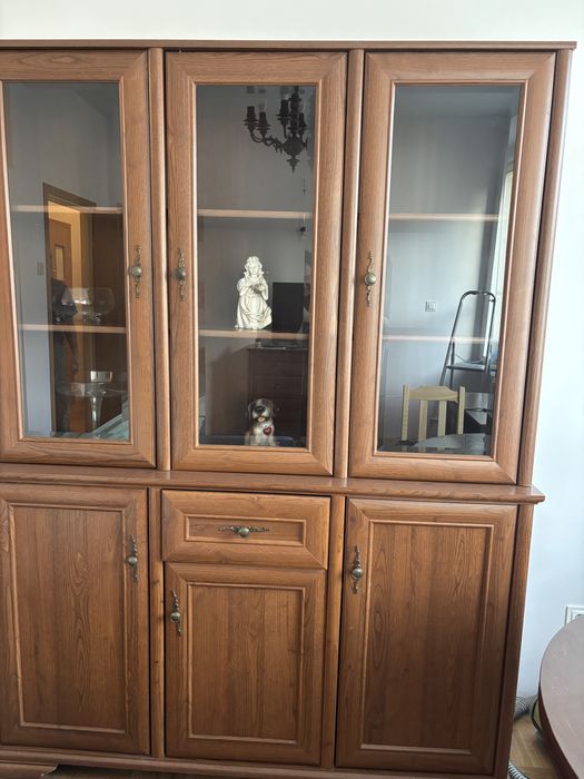 Witryna meble drewniane