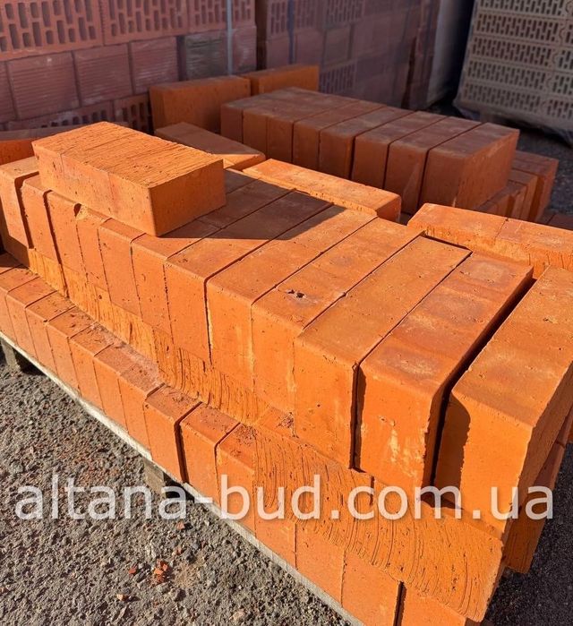 Цегла для мурування печі, груби, каміна (цегла пічна) Кирпич печной