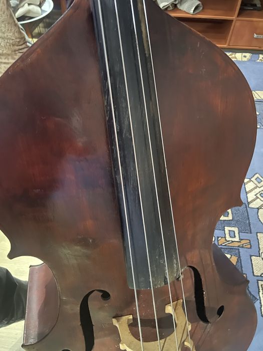 Całodrewniany kontrabas 3/4
