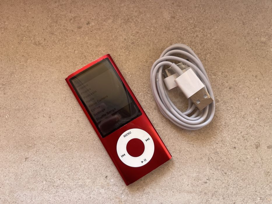 Ipod nano 5 16gb vermelho
