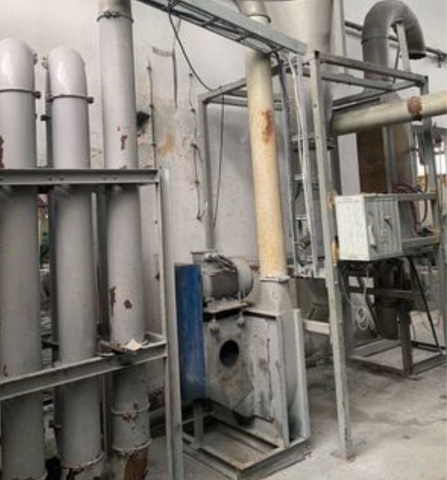 Suszarnia 90kw elektryczna wentylator szafa elek rury kolana saksofony