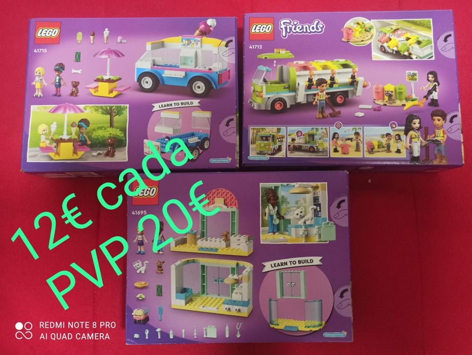 Lego Friends Novos na caixa vários modelos 12€ cada64176728837121120