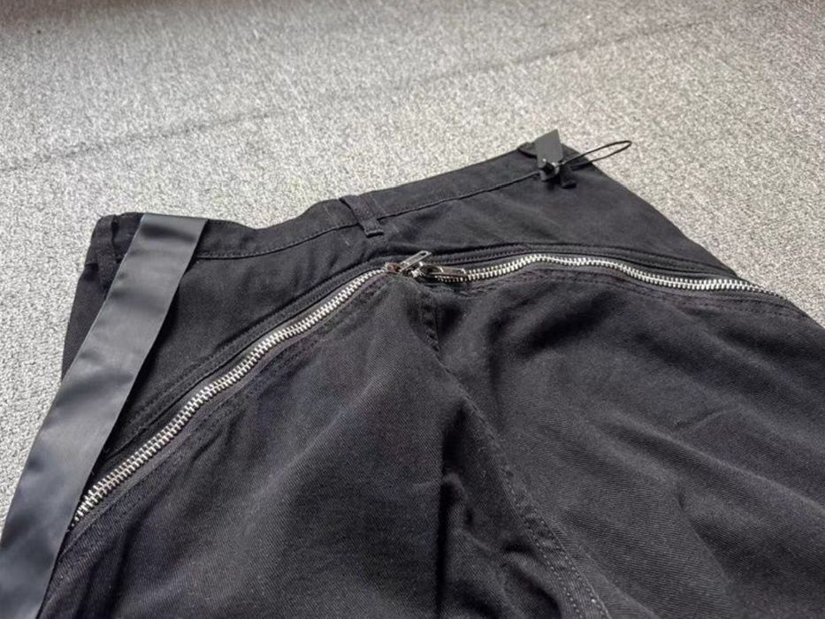 Джинсы клеш flared jeans Rick Owens black