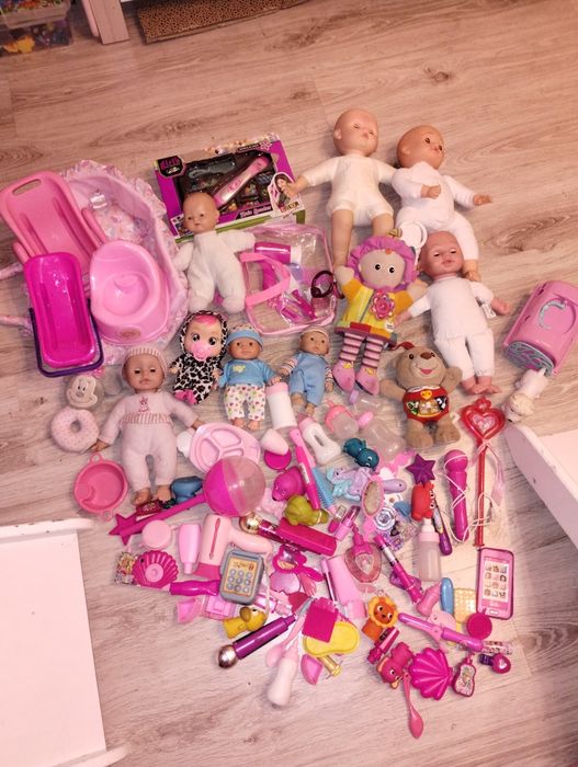 Zestaw zabawek dla dziewczynki