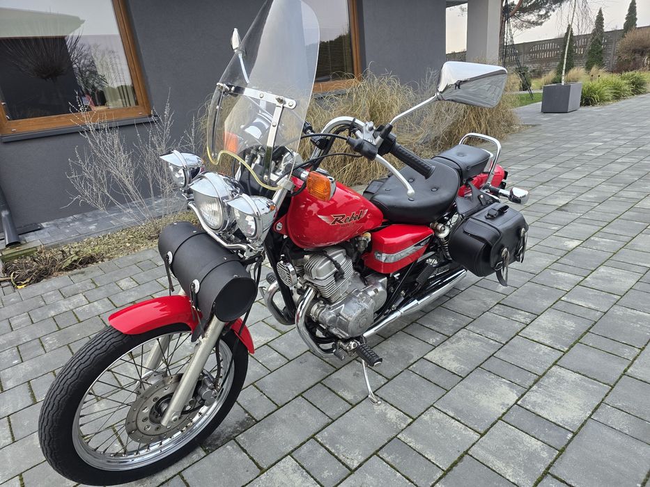 Honda CA125 Rebel Po Serwisie Na Kat.B Prezentacja Wideo Rezerwacja