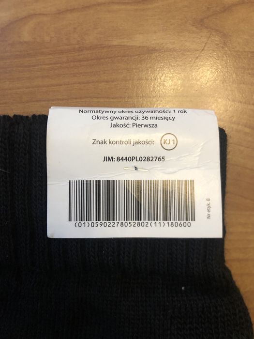 Skarpety zimowe MON + 1 para gratis