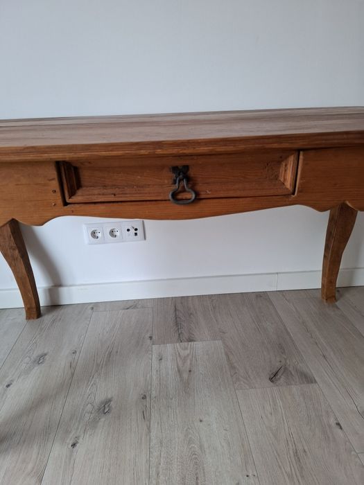 Mesa maciça estilo mexicano