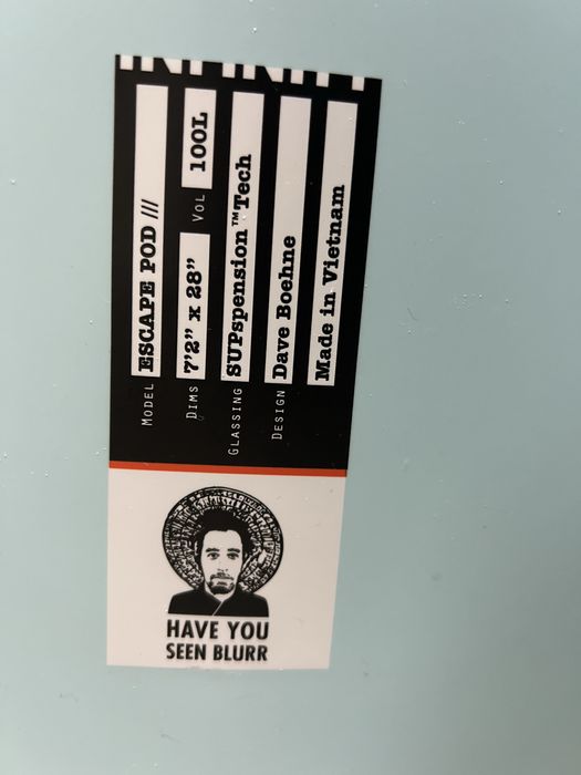 Prancha SUP Infinity Escape Pod 7’2’’ x 28’’, 100 Litros