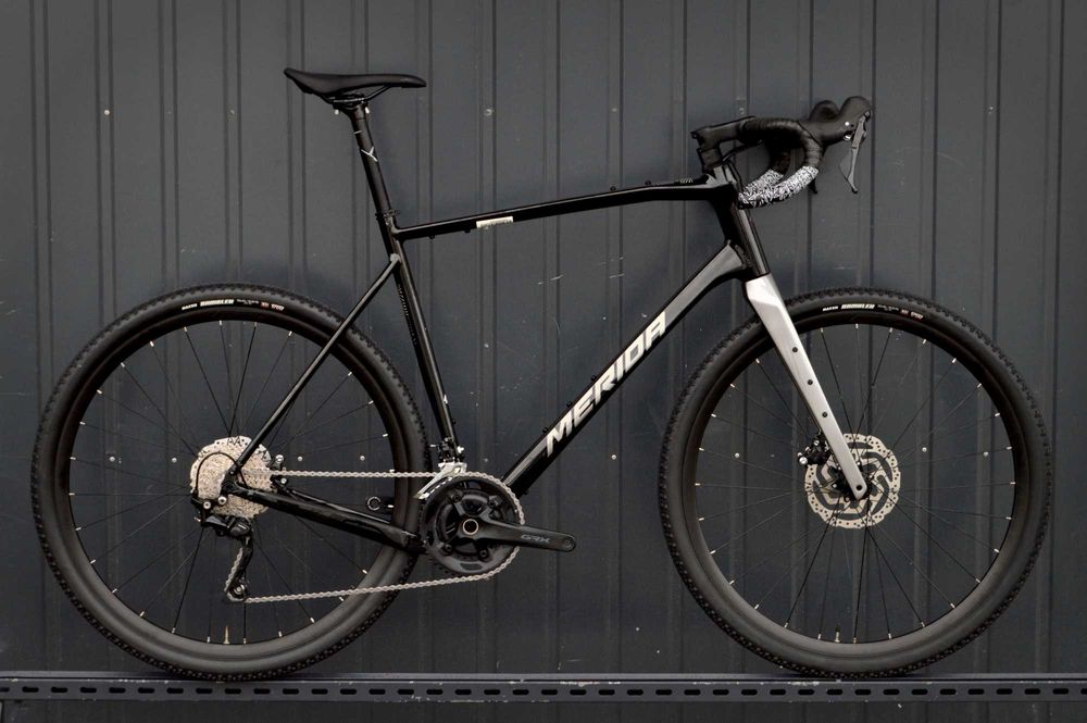 FVAT23% duży Wyjątkowo komfortowy gravel MERIDA SILEX 400 XL GRX alu-carbon faktura Wysyłka