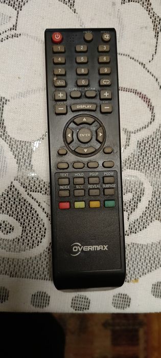 Pilot do tv overmax LED