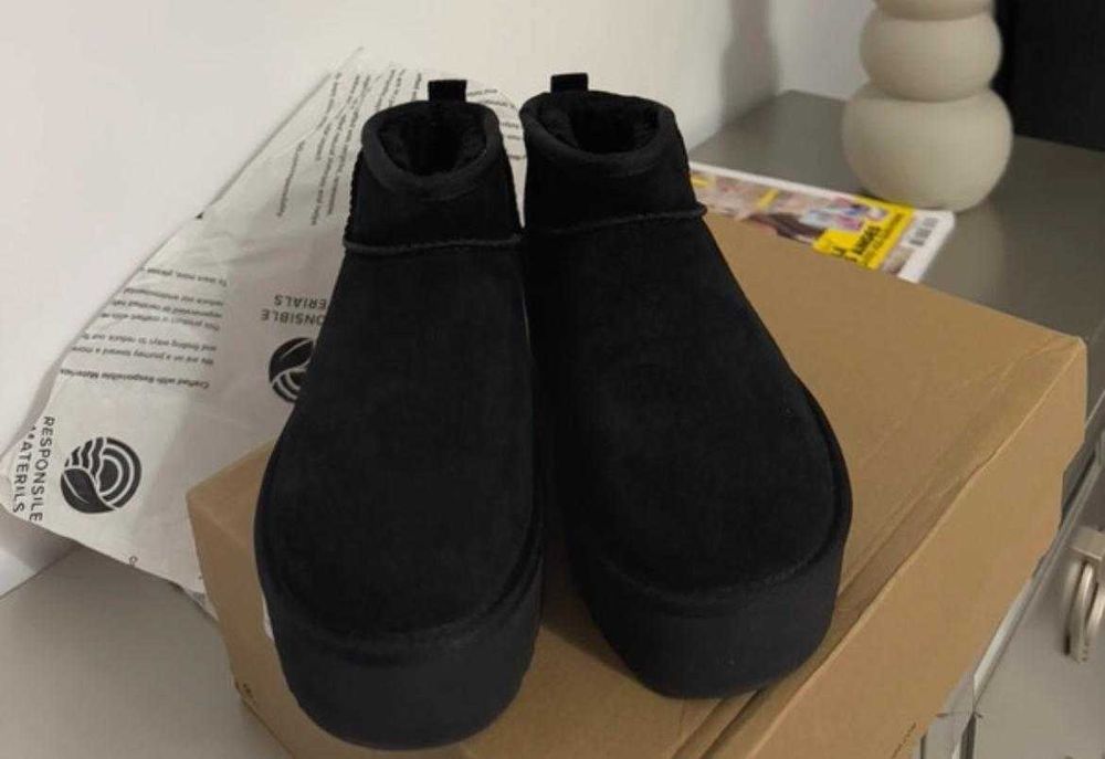 UGG classic mini platform black buty oryginalne 36-41