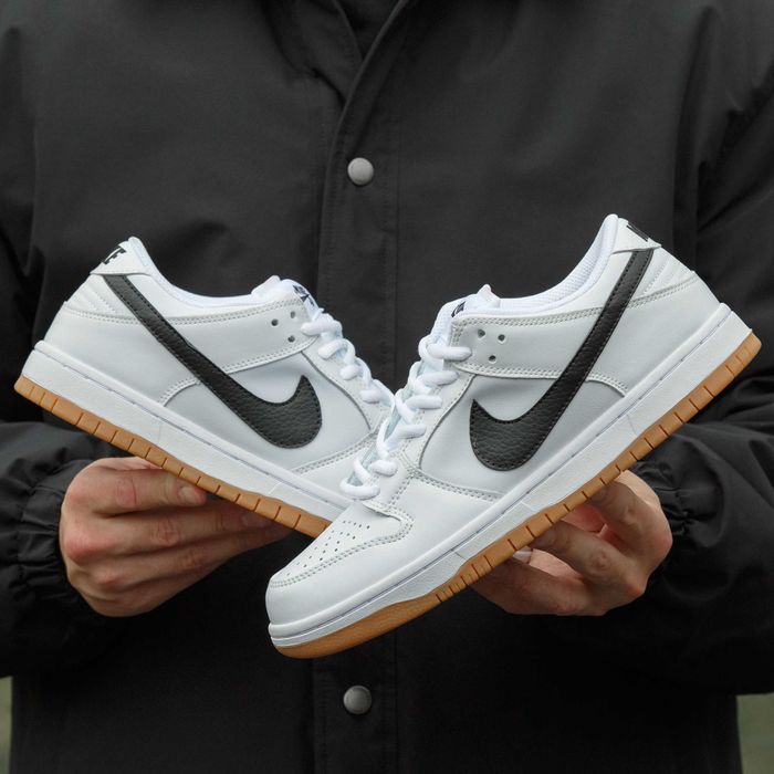 Кожаные кроссовки Nike SB Dunk Low Pro Gum кросівки найк сб данк 36-45