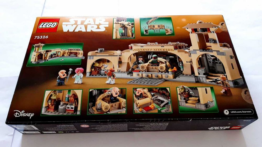 Lego Star Wars 75326 Boba Fett's Throne Room selado
