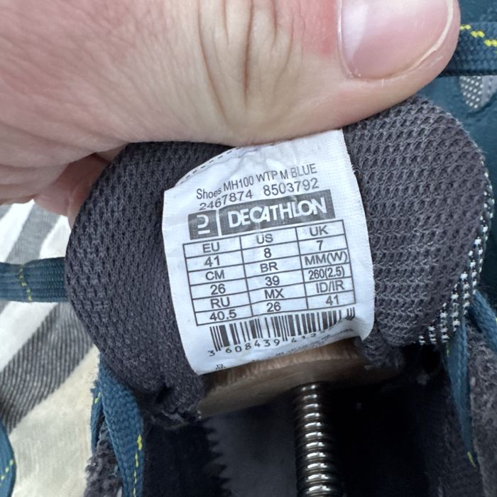 Кроссовки Quechua MH100 Blue Waterproof, 41 размер, Оригинал, Кросівки