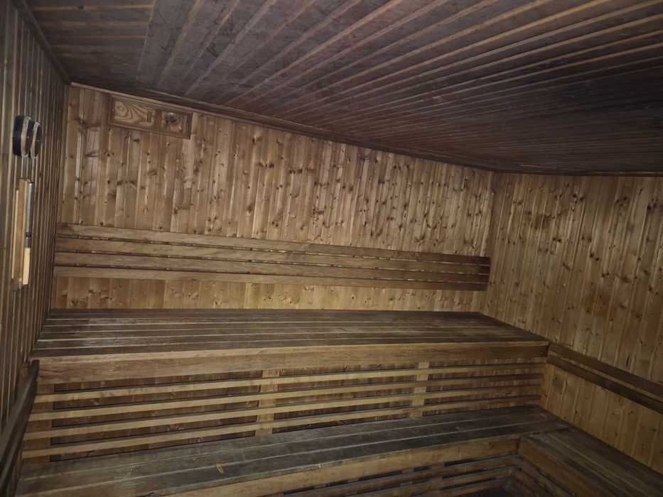 dom i ogród sauna