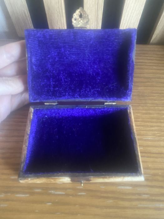 Ozdobna szkatułka, vintage