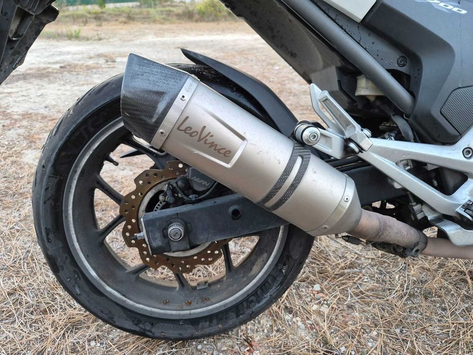 Honda Nc700X, pequeno dano