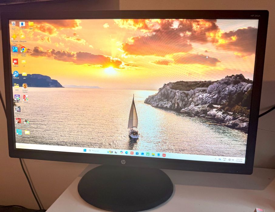 Monitor LED HP 24 polegadas